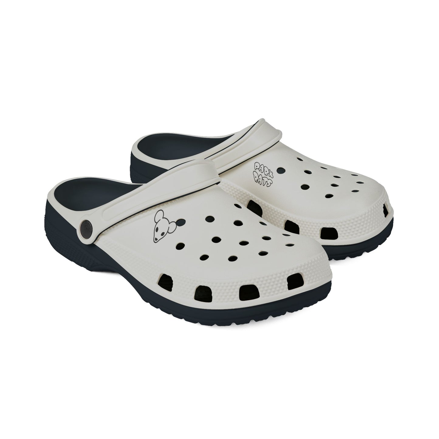 Park Rats Clogs (White)