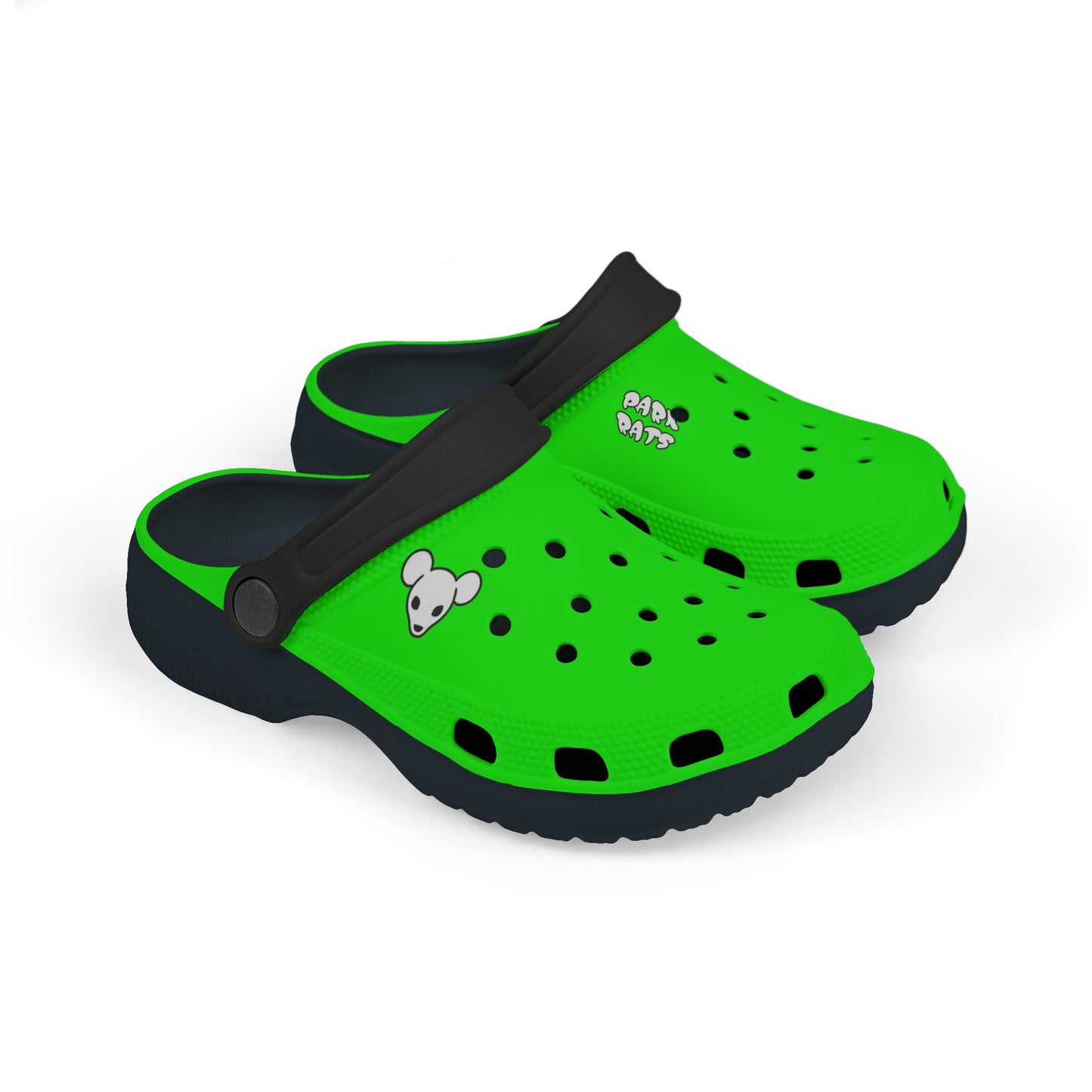 Park Rats Clogs (Green) (Kids)