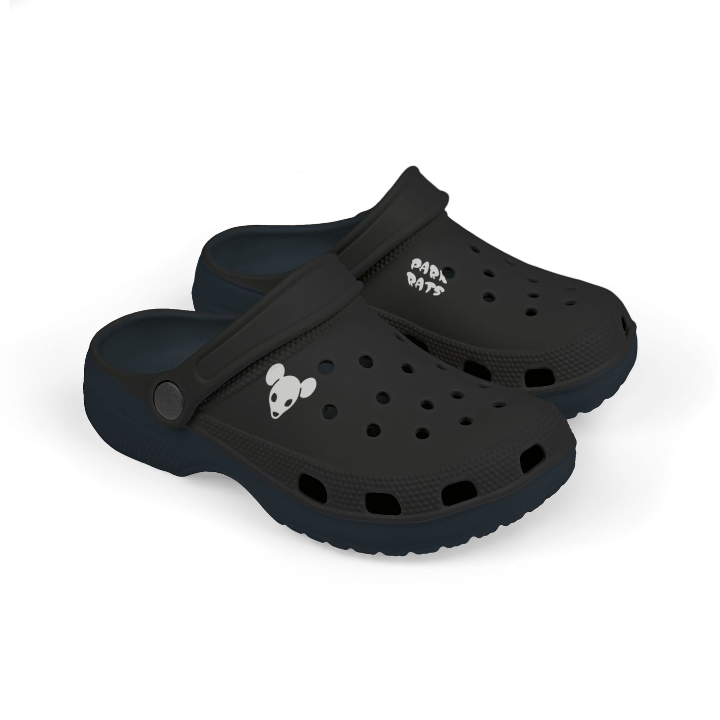 Park Rats Clogs (Black) (Kids)