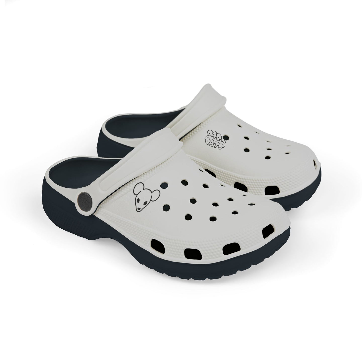 Park Rats Clogs (White) (Kids)